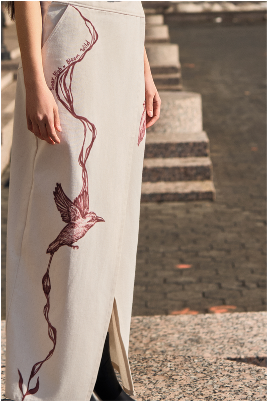 Limited Series: Hand-Painted Skirt Edition | Soar High