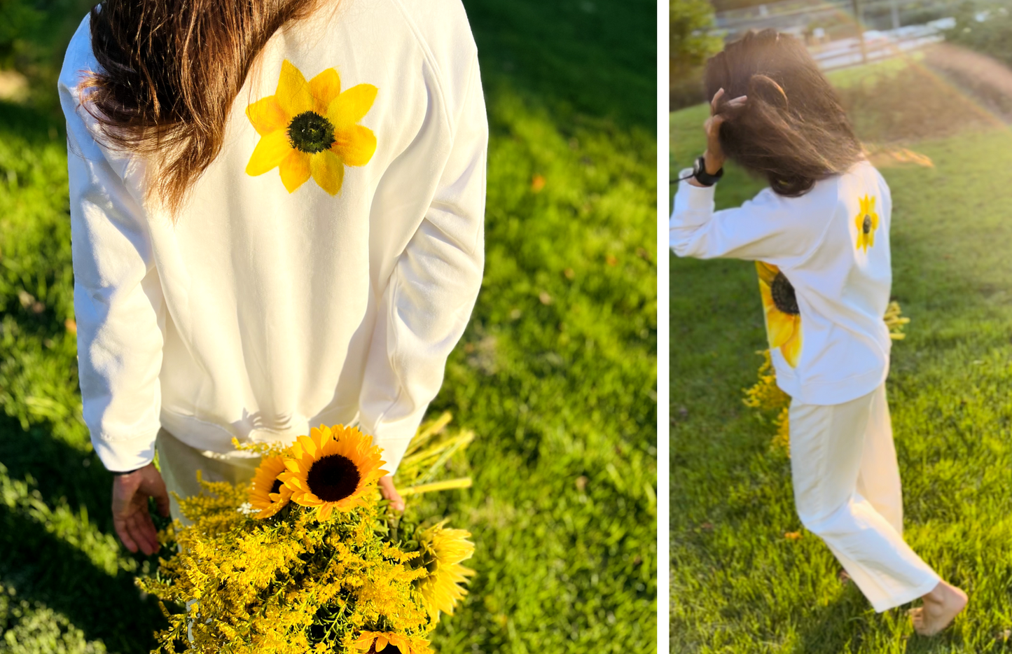 Hand-painted apparel | Flowers edition