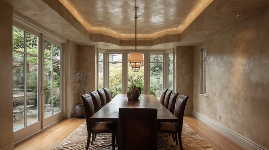Venetian Plaster Ceiling - How It Works, and When It Makes Sense