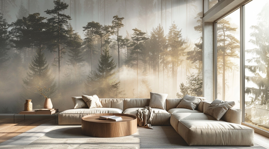 Tree Murals - Best Interior Ideas & Styles