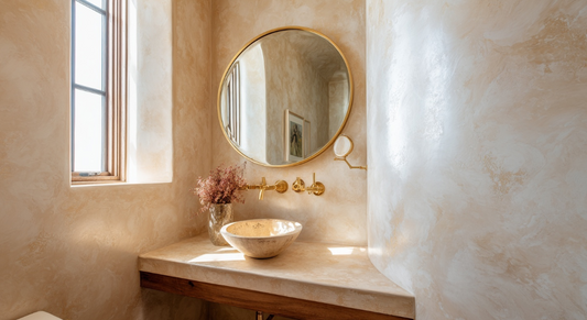 Venetian Plaster Bathroom Guide - Luxury Meets Practicality