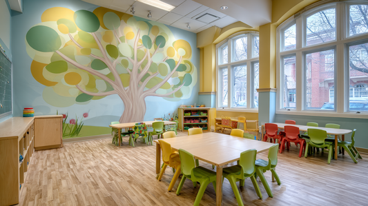 Preschool Murals - Themes, Placement and Design