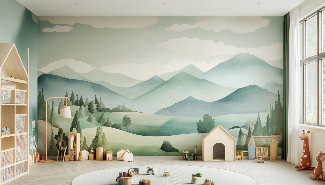 Playroom Mural Ideas