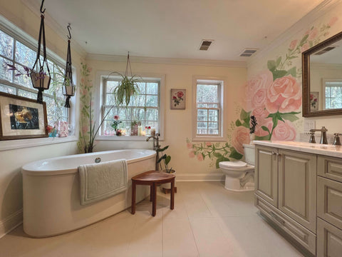 “Bloom bathroom”