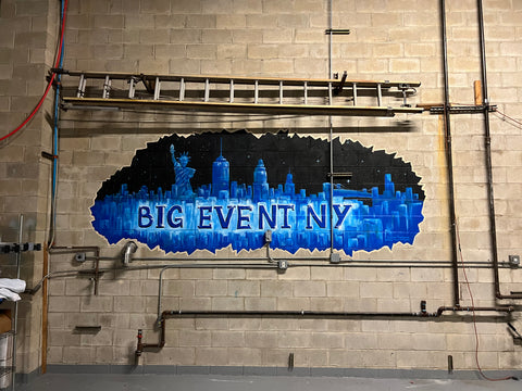 Commercial mural for Big Event NY