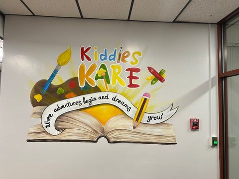 Wall Mural for Kindergarten - Kiddies Care