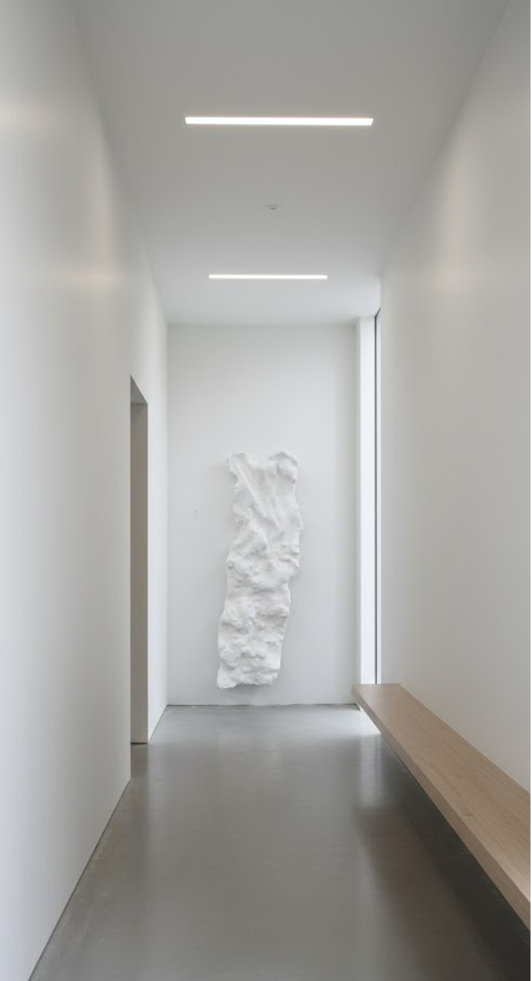 “The Plateau” — Large Backlit Wall Sculpture