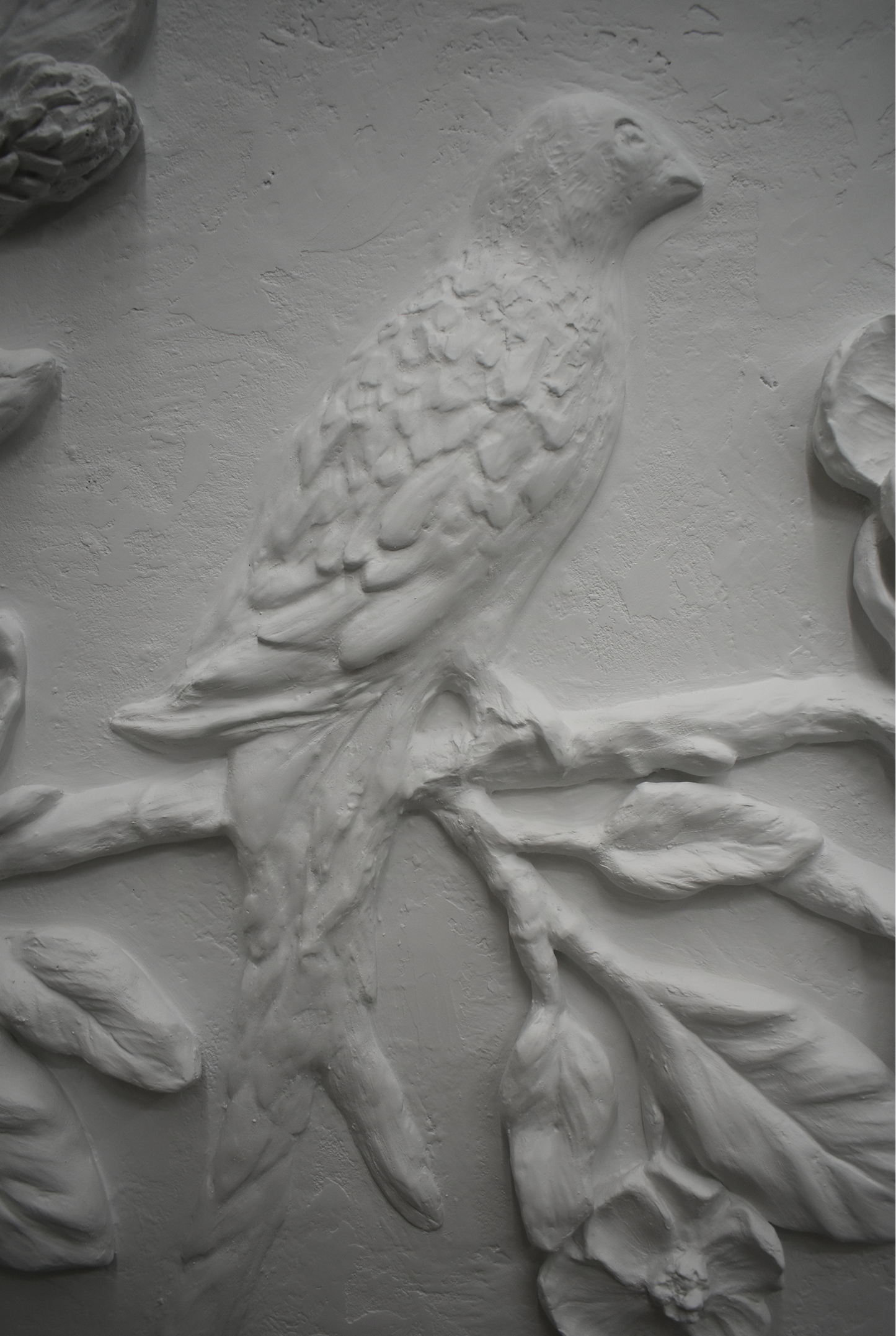 “The Garden” — Plaster Relief Wall Panel