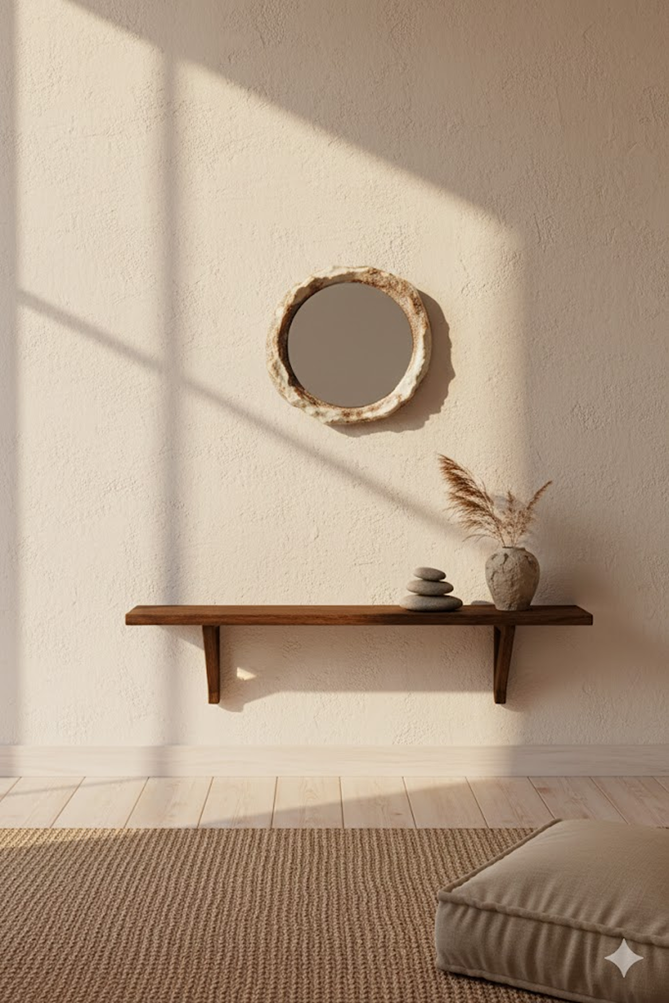 Black Sea Salt + Sand Ceramic Mirror