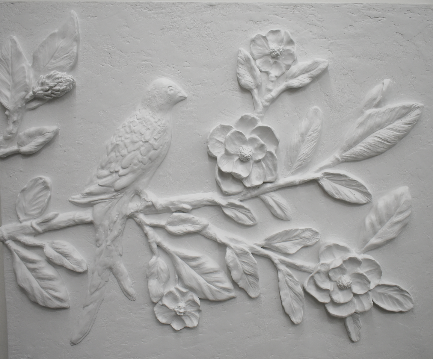 “The Garden” — Plaster Relief Wall Panel